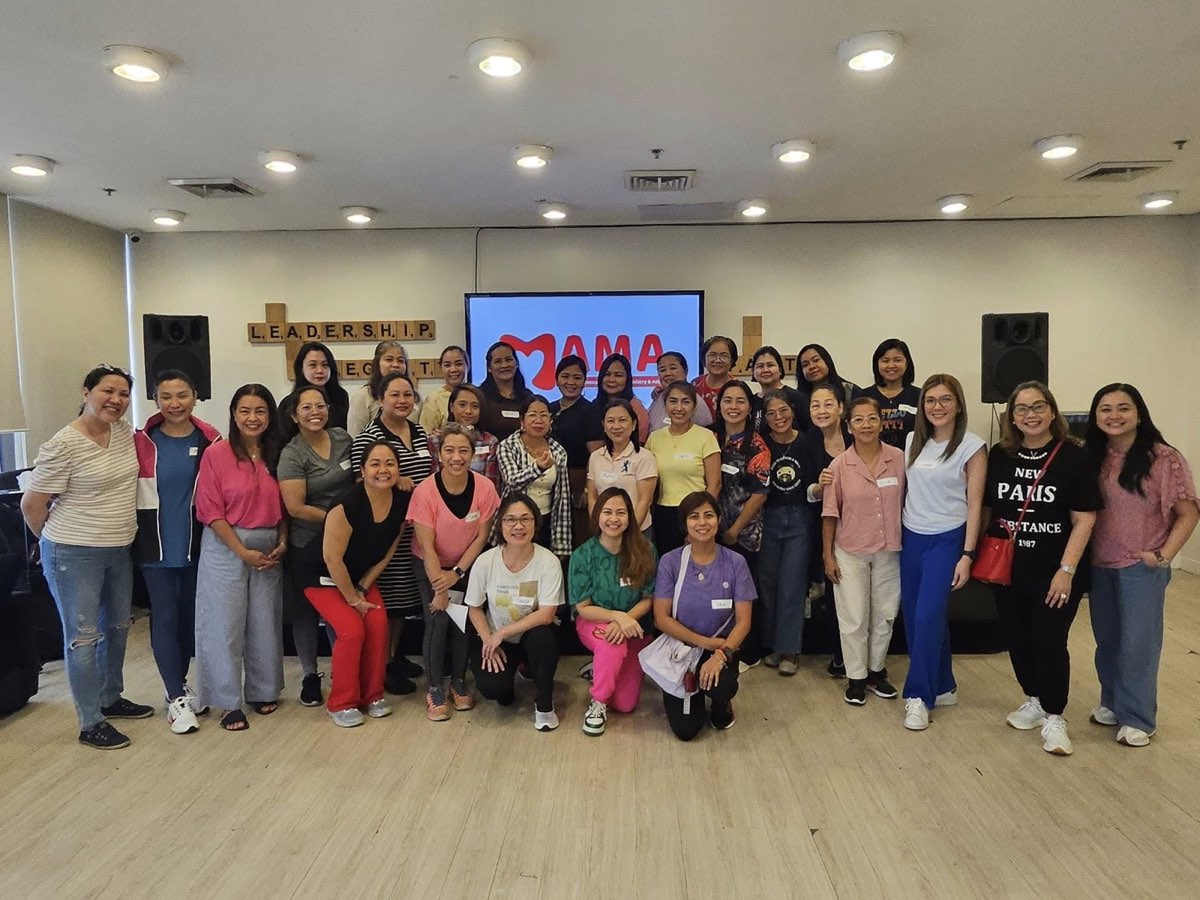 The MAMA community at the pilot event, July 2024